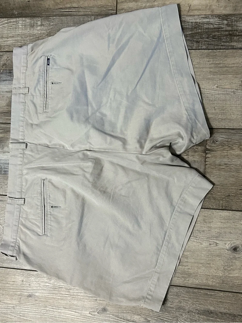 Polo by Ralph Lauren Men's Light Beige grey Chino Shorts classic 6”